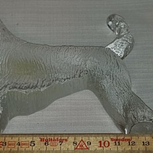 Glashund Afgan Serie Boda Kennel Design Bertil Vallien  glas hund ca 14×16