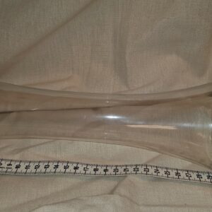 Vas Glas – på fot – hög Mått ca 33×8 cm