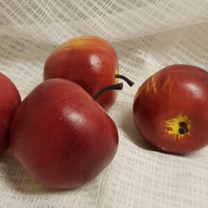 Äpple stora för pynt – dekoration ca 5.7cm