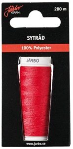 Sy Tråd Polyester 200m Röd F.1299
