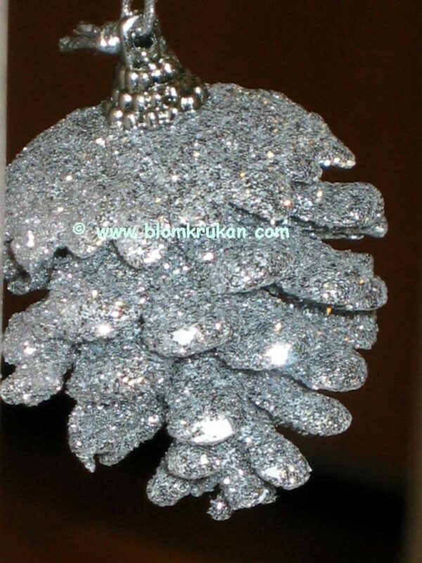 Kotte glittrig silver