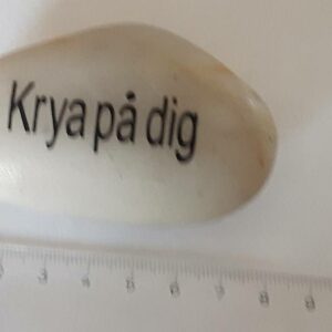 KRYA PÅ DIG sten