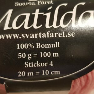 Garn Matilda 100% bomull